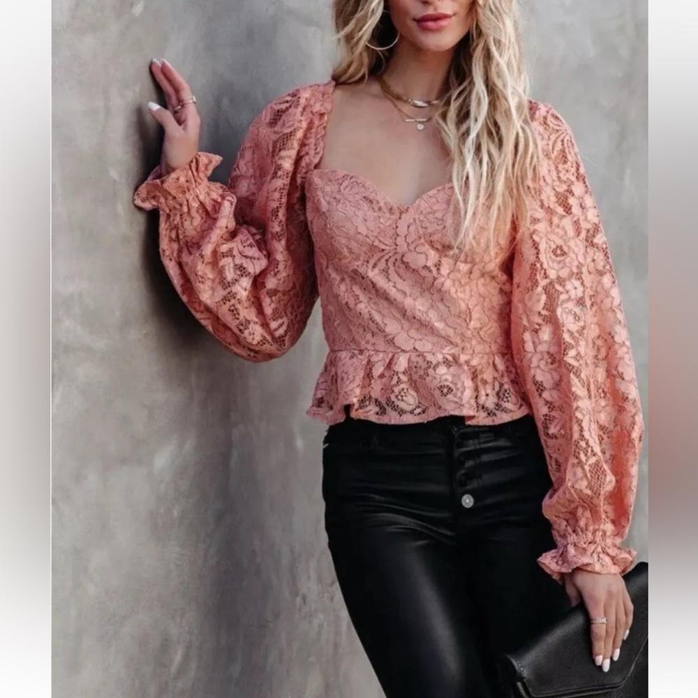 VICI Peplum Top